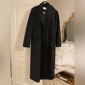 Beautiful 4th and reckless black long coat!